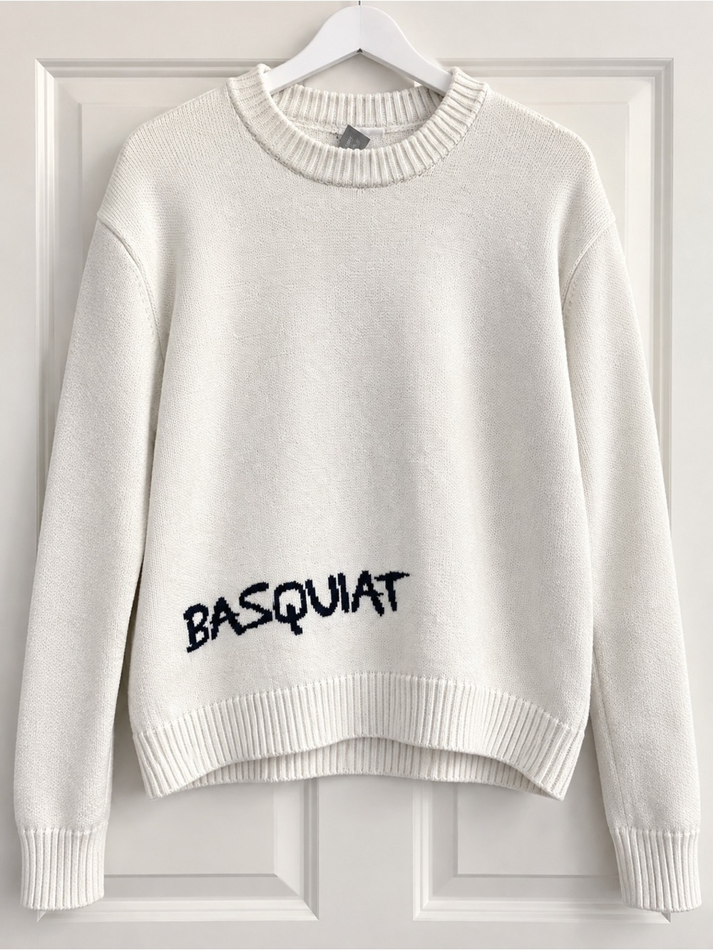 Jean-Michel Basquiat Ripple Junction Crown Knit Sweater Men M
